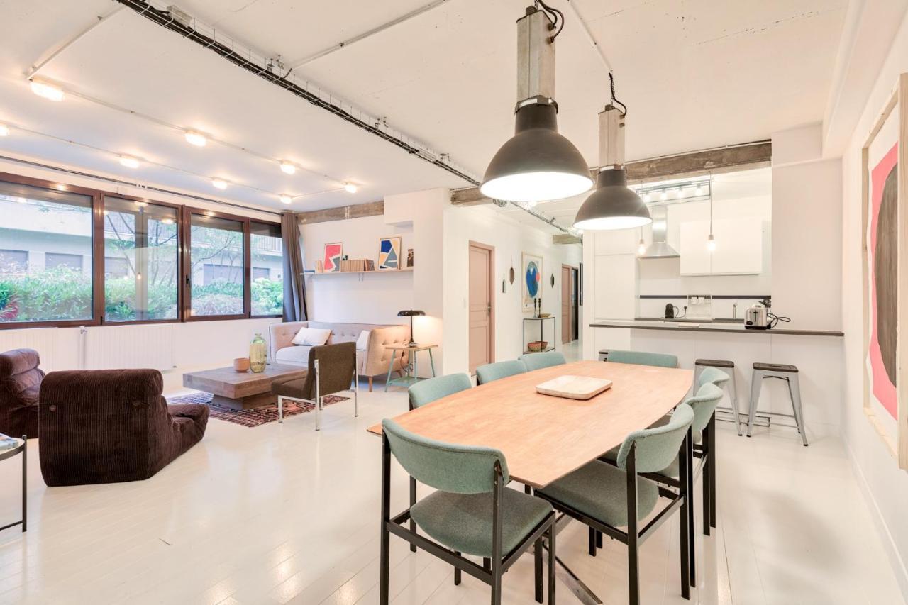 Artist And Design Loft - 10 Guests - 5 Min From Metro Apartment Paris Bagian luar foto