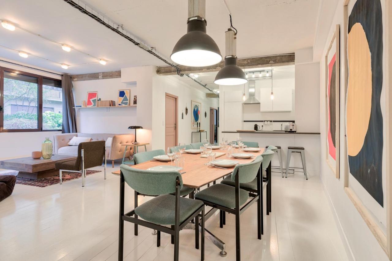 Artist And Design Loft - 10 Guests - 5 Min From Metro Apartment Paris Bagian luar foto