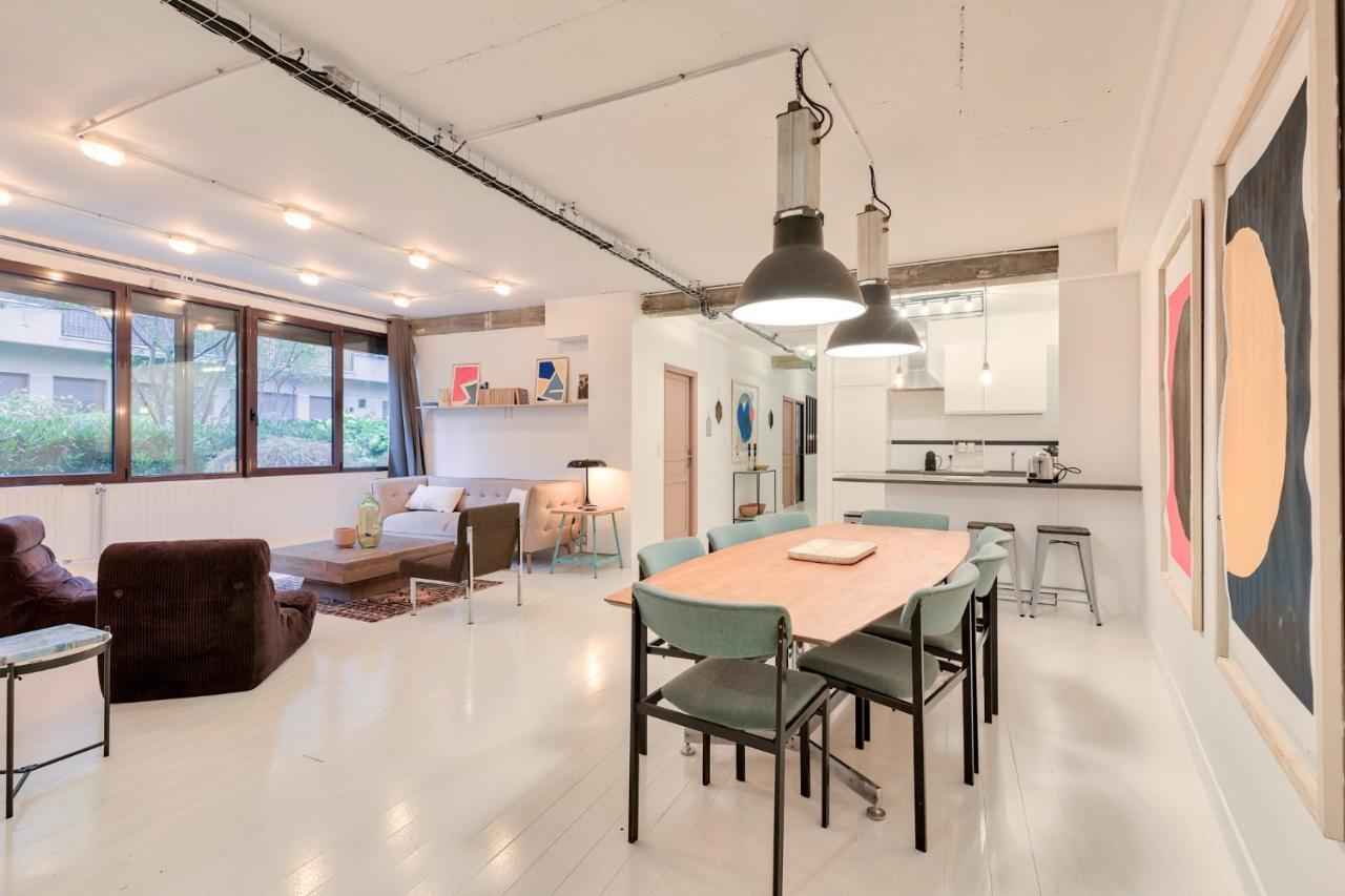 Artist And Design Loft - 10 Guests - 5 Min From Metro Apartment Paris Bagian luar foto